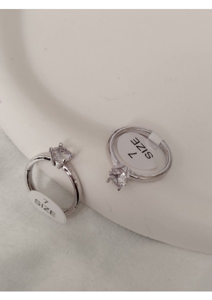 Ladybirdbujiteri U Kesim Klasik Tektaş Çelik Yüzük fiyatları