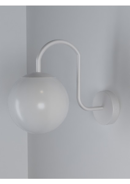 Pilli Modern Tasarımlı Kıvrak Camlı Duvar Aplik modelleri