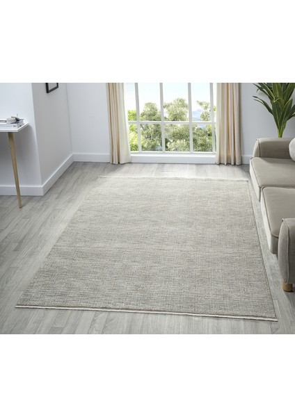 Luna Premium Bambu Polyester Oturma Odası Salon Yatak Odası Halısı Eskitme Vintage Halı