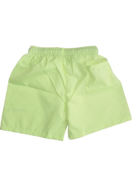 Neon Yeşili Cocuk Deniz Havuz Şordu 2-3 Yaş fırsatları