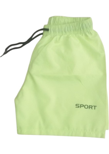 Neon Yeşili Cocuk Deniz Havuz Şordu 2-3 Yaş indirimleri