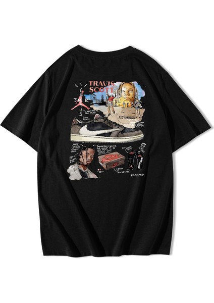 Oversize Look Mom I Can Fly Travis Scott Astroworld T-Shirt