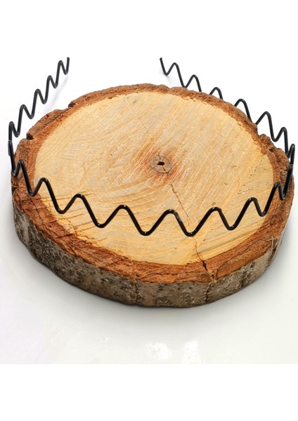 Figürlü Metal Tel Taç