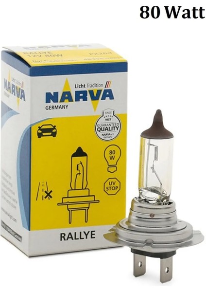 Ampul H7 Rallye 12V-80W-PX26D (48358)