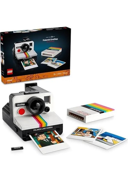 Ideas Polaroid Onestep Sx-70 Kamera 21345 – Fotoğraf Meraklısı Yetişkinler Koleksiyonluk