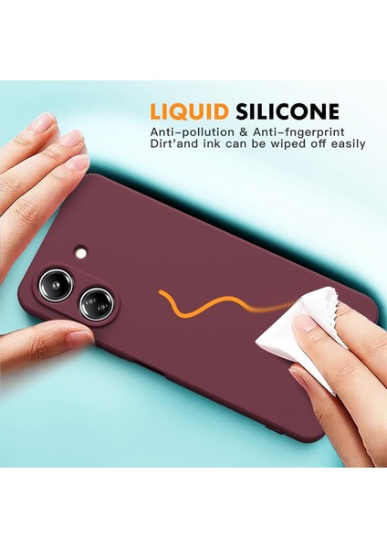 Xiaomi Redmi A5 Kılıf Kamera Korumalı Renkli Yumuşak Mat Silikon + 9h Ekran Koruyucu Cam Set 2in1 modelleri