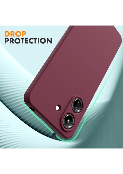 Xiaomi Redmi A5 Kılıf Kamera Korumalı Renkli Yumuşak Mat Silikon + 9h Ekran Koruyucu Cam Set 2in1 fırsatları
