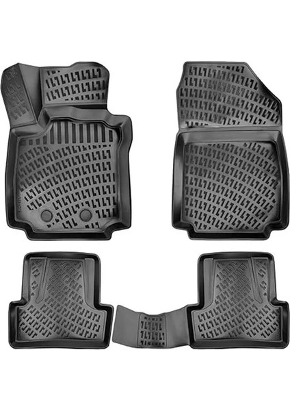 Renault Clio 3 2005-2012 Uyumlu 3D Havuzlu Paspas fiyatları