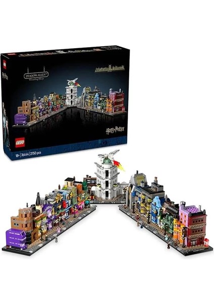 Harry Potter Diagon Yolu Büyücü Mağazaları 76444 - Yetişkinler Koleksiyonluk Yaratıcı ve