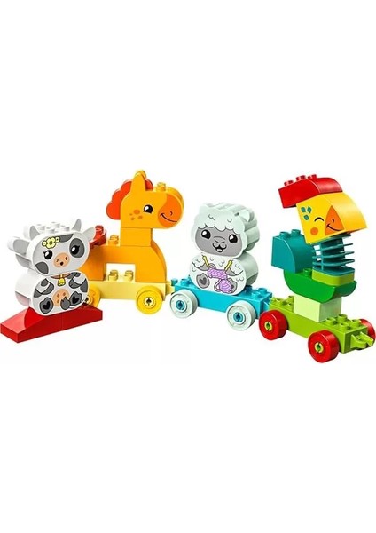 Duplo Ilk Hayvan Trenim 10412-1 Buçuk Yaş ve Üzeri Çocuklar Tekerlekli Oyuncak Tren Içere fiyatları