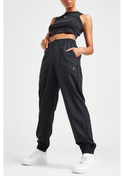 Jordan Women's Woven Core Black Jogger Pant Kadın Dokuma Eşofman Altı Siyah