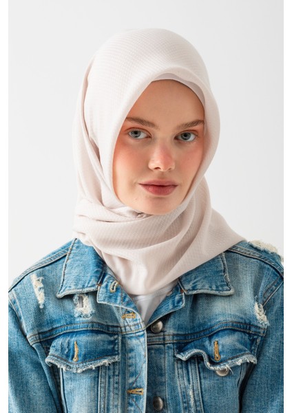 Soft Pamuk Jakarlı Eşarp – Doğal Dokulu, Hafif ve Nefes Alan Kumaş- Bambu Kraş Eşarp Yumuşak Dokulu Düz Renk Eşarp, Tesettür Eşarp