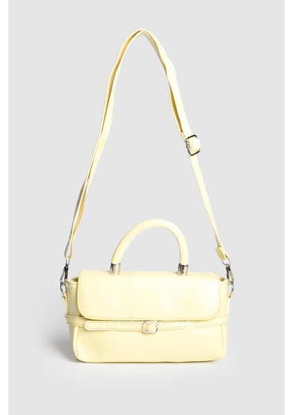 Lagraccio Paris Kadın Jarse Soft Deri El ve Askılı Çanta Sarı modelleri