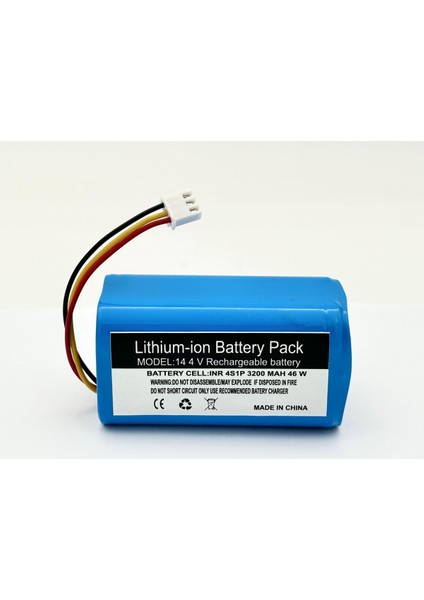 820P Robot Süpürge 3200 Mah Yanmaz Batarya – 14.4V Li-ion Güç Kaynağı | Sürekli ve Güçlü Temizlik Deneyimi! fiyatları
