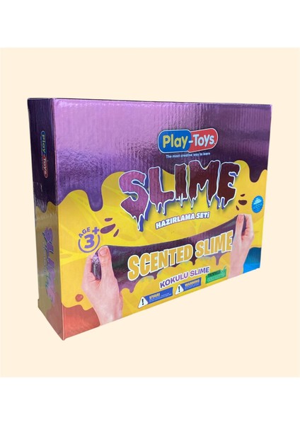 Kokulu Eğlenceli ve Eğitici Slime Hazırlama Seti