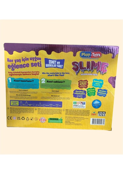 Kokulu Eğlenceli ve Eğitici Slime Hazırlama Seti modelleri