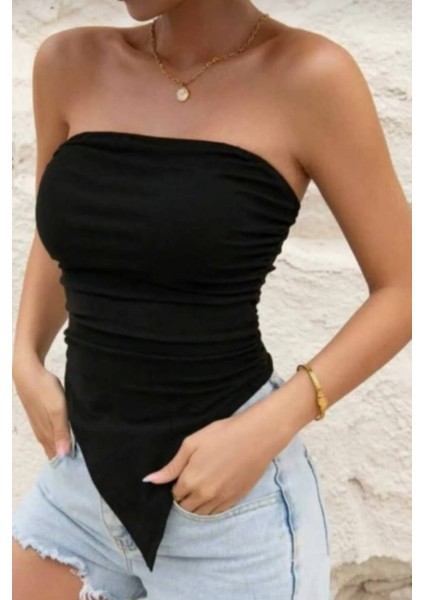 Asimetrik Bluz Straplez Bluz Basic Bluz Şık Bluz fiyatları