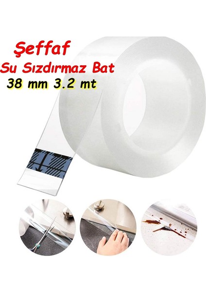 Şeffaf Süper Güçlü Yapıştırıcı Su Sızdırmaz Küvet Lavabo Klozet Banyo Mutfak Kenar Bant Küf Önleyici