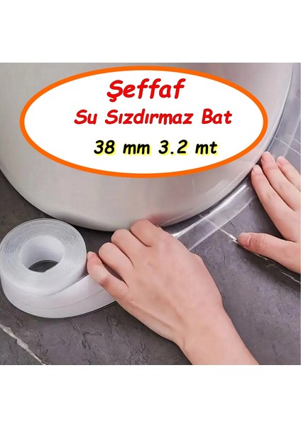 Şeffaf Süper Güçlü Yapıştırıcı Su Sızdırmaz Küvet Lavabo Klozet Banyo Mutfak Kenar Bant Küf Önleyici fiyatları
