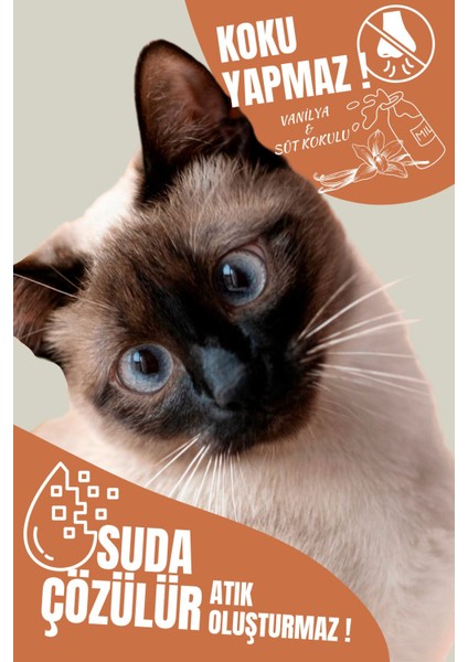 Tofu Kedi Kumu | Doğal, Topaklanan, Tozsuz, Süt Kokulu | 10 Lt / 4 kg / 2 Paket | Pati Premium fırsatları