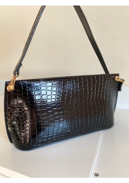 Kadın Timsah Desenli Zarif ve Şık Omuz Çantası fiyatları