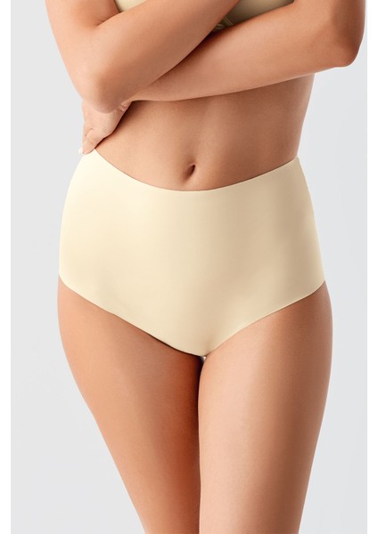 Kadın Yüksel Bel Bato Lazer Kesim Külot , 369201