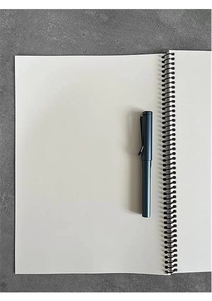 Çizgisiz Spiralli Not Defteri, A4 Boyut (21X29,7 Cm), 60 Yaprak, 90GR. Ivory Kağıt fiyatları