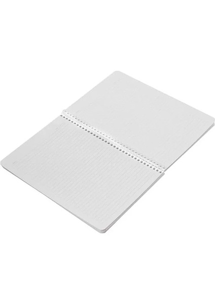 Pruva A4 Pet Spiralli Karton Kapaklı Defter 144 Yaprak - Çizgili - Sarı