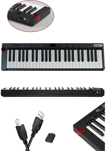 Stüdyo Ekipmanları Midi Live Paket-4 Ses Kartlı Mikser Midi Klavye Cx1 Mikrofon Kulaklık fiyatları
