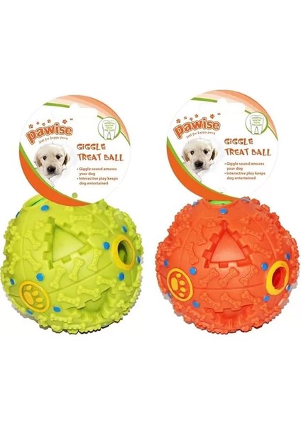 Pawise Sesli Ödül Topu Köpek Oyuncağı 7 cm