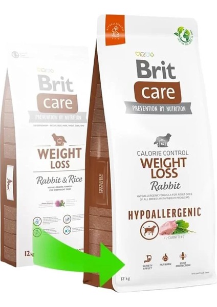 Weight Loss, Kilo Problemi Olan Yetişkin Köpekler Için, Hipoalerjenik, Tavşan Etli Kuru fiyatları