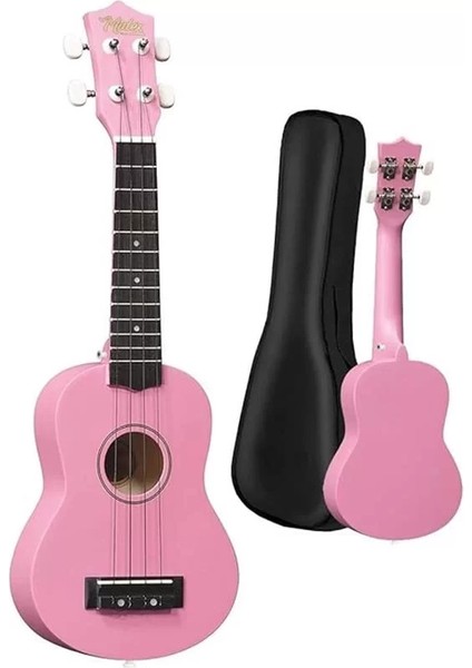 UKX-901 Pk Pembe Soprano Ukulele (Askı Çanta Metod Pena) fiyatları