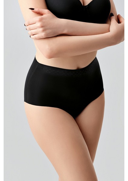 Kadın Yüksel Bel Bato Lazer Kesim Külot , 369201 modelleri