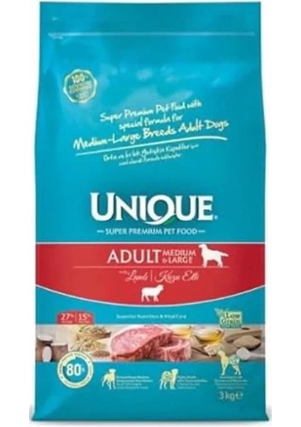 Adult Medium&large With Lamb 3 kg