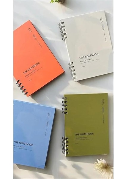 Spiralli 80 Yaprak Çizgili A5 Defter, Not Defteri, Okul Defteri, 4 Lı Renk Seçeneği fiyatları