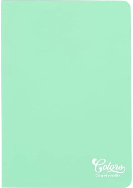 Colors A4 80 Yaprak Çizgili Defter, Yeşil