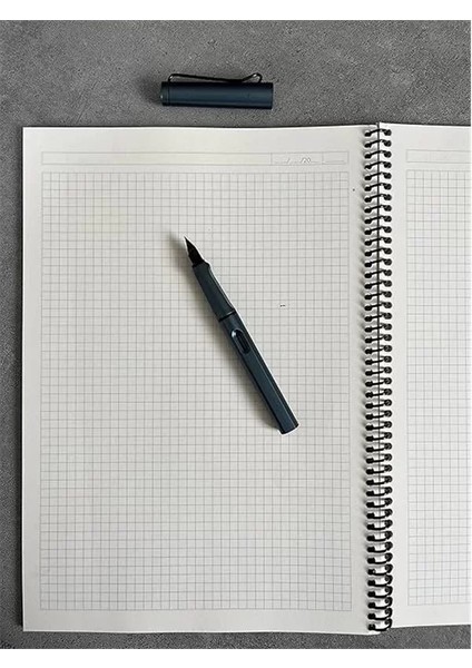 Kareli Spiralli Not Defter, A4 Boyut (21X29,7 Cm), 60 Yaprak, 90GR. Ivory Kağıt, Ofis fiyatları