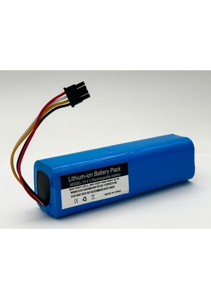 S52 Robot Süpürge 6400 mAh 14.4 V Yanmaz Batarya – Orjinal Uyumlu Uzun Ömürlü, Yüksek Performans Pil