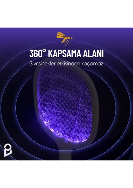 Şarjlı Elektrikli Uv Işıklı Sivrisinek Öldürücü Raket Sinek Kovucu Sineksavar Işıklı Raket Sineklik fırsatları