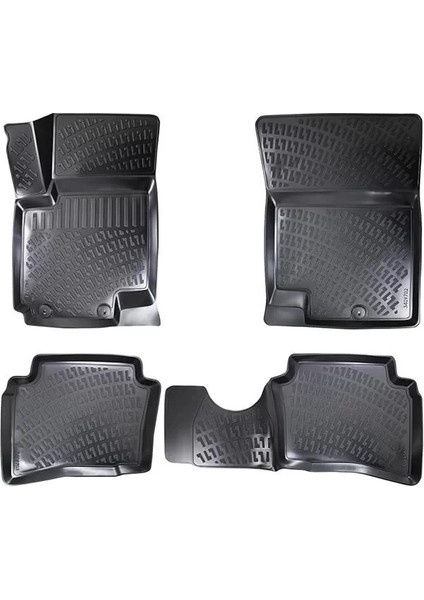 Hyundai I20 2008-2014 Uyumlu 3D Havuzlu Paspas