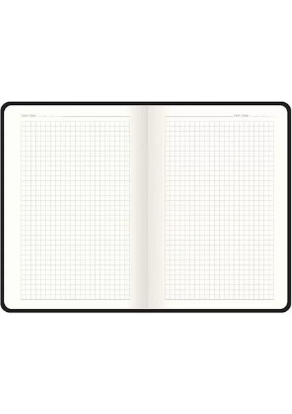 13X21 96 Yaprak Kareli Ciltli Premier Defter - Siyah fiyatları