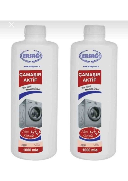 Çamaşır Aktif 2 x 1000 ml Ikili Set