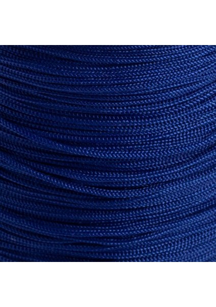 Büro Ev Ofis Hobi Dikiş Atölyesi Için 100MT Saks Mavi Paraşüt Ipi