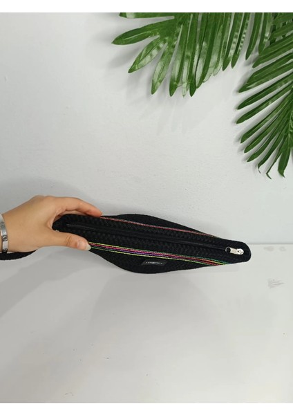 Veronica Art Renkli Makyaj Çantası, Clutch El Çantası , Polyester Tress Çanta fırsatları