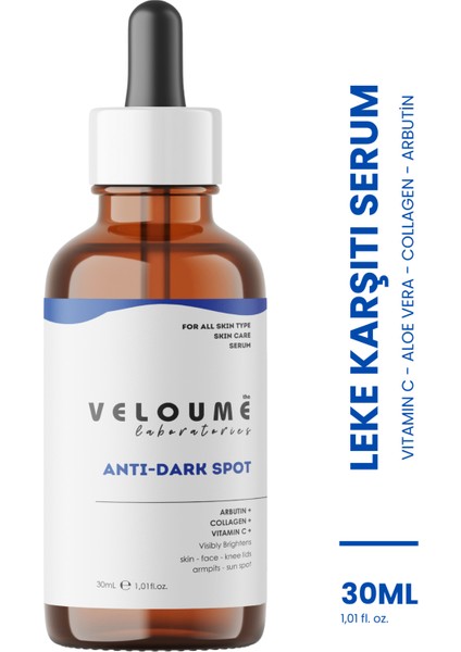 4 Aktif Leke Karşıtı Serum, Güneş, Lekesi, Yanık Lekesi, Cilt Lekesi Giderici, Cilt Dengeleyici Serum