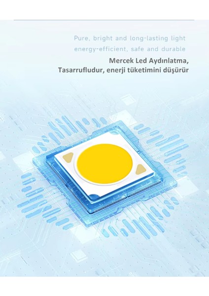 1X1-TEKLI-60X60-TAVANA Yapışık LED PANEL-54W-SIVA Üstü-Kolay Montaj-Kırmızı Ağaçlı- LED indirimleri