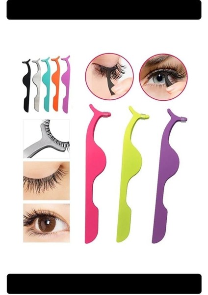 Ipek Kirpik Seti Kirpik Tutucu Cımbızlı 2'li Set fiyatları