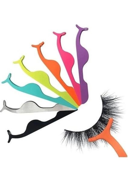 Ipek Kirpik Seti Kirpik Tutucu Cımbızlı 2'li Set