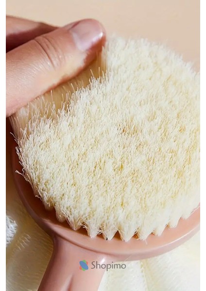 Çift Taraflı Banyo Sırt Kesesi Yumuşak Duş Lifi Uzun Saplı Masajlı Banyo Fırçası fırsatları