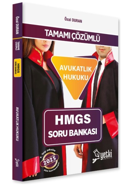 Avukatlık Hukuku Hmgs Soru Bankası 2025